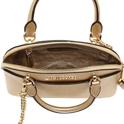 michael kors gold and black purse|Michael Kors gold crossbody bag.